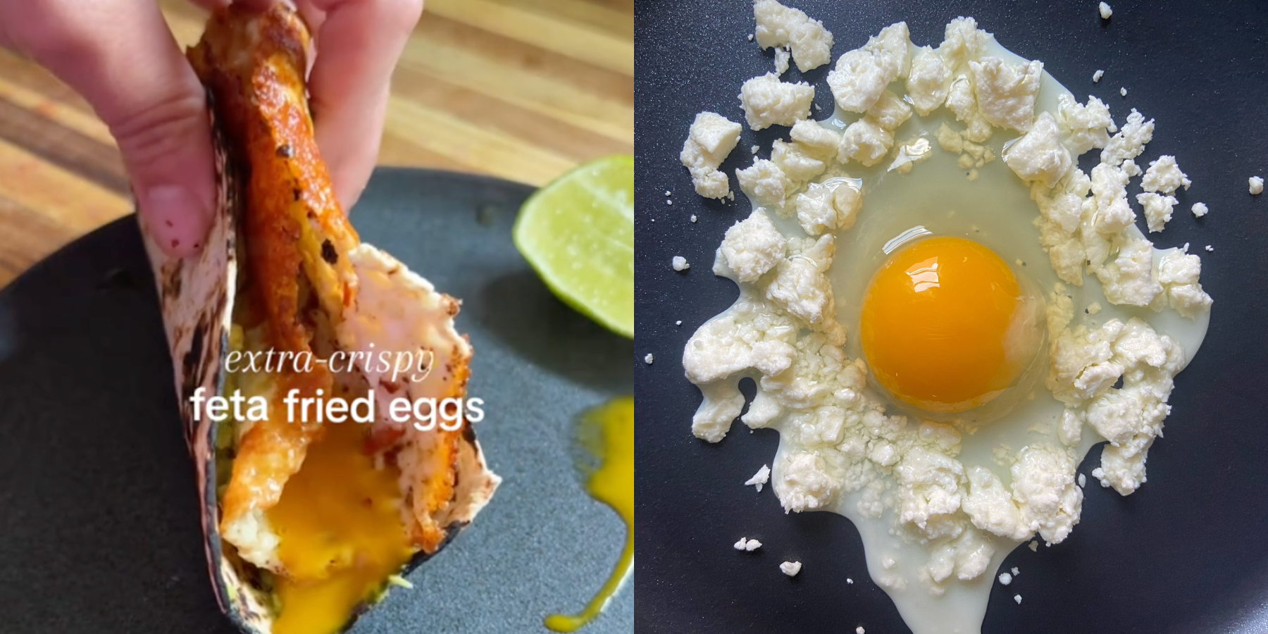 I Tried The Viral Feta Fried Eggs And They Changed My Life