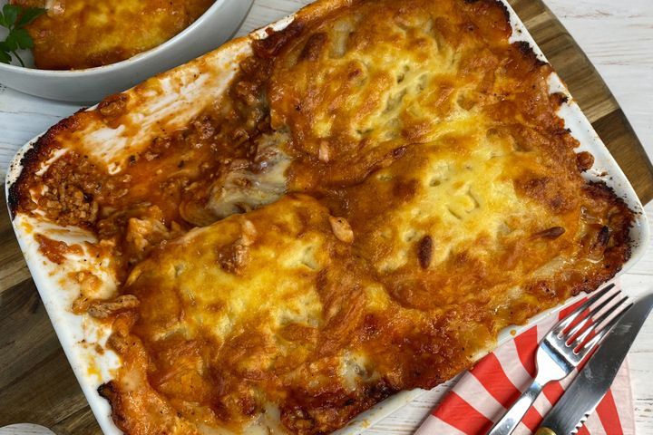 Hash Brown Lasagne: