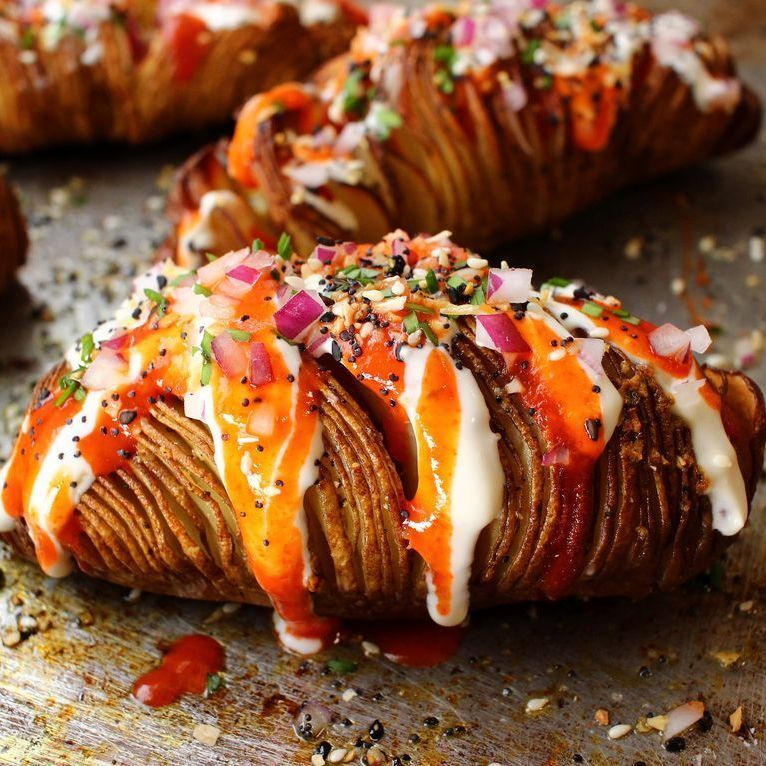 HASSELBACK POTATOES