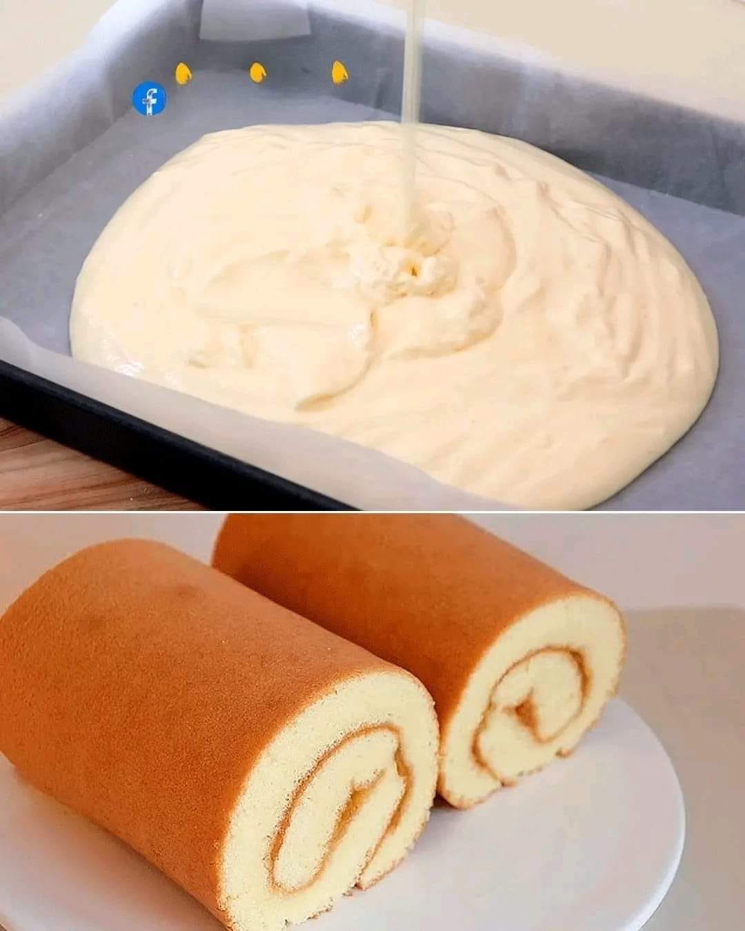 SWISS ROLL MADE AT HOME