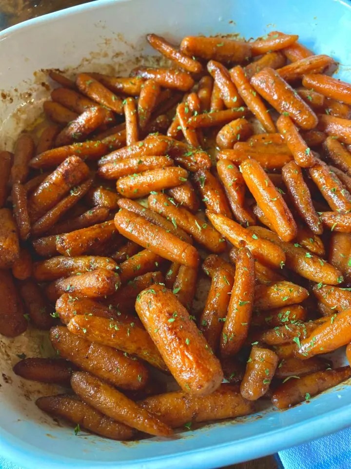 Carrots with Brown Sugar Baked