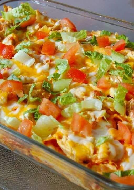 Walking Taco Casserole – A Delicious Twist for a Crowd-Pleasing Meal