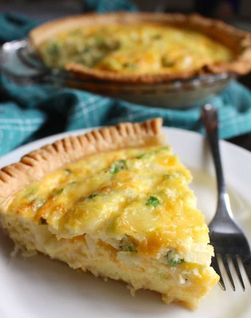 Three Cheese Quiche