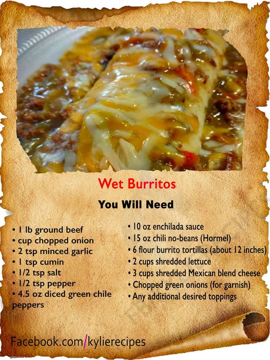 Wet Burritos: A Flavorful Fiesta of Savory Satisfaction