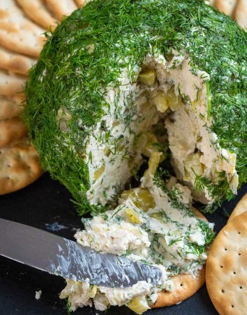 The Perfect Celebration: Dill Pickle Cheese Ball