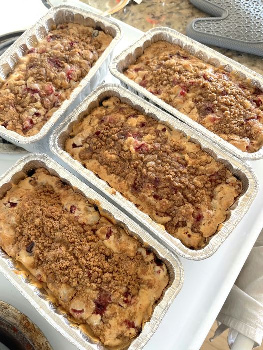 Festive Christmas Cranberry Loaf