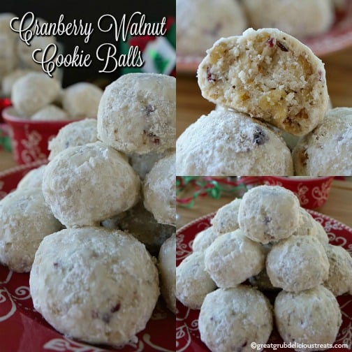 Cranberry Walnut Cookie Balls: Perfect for Christmas Delights