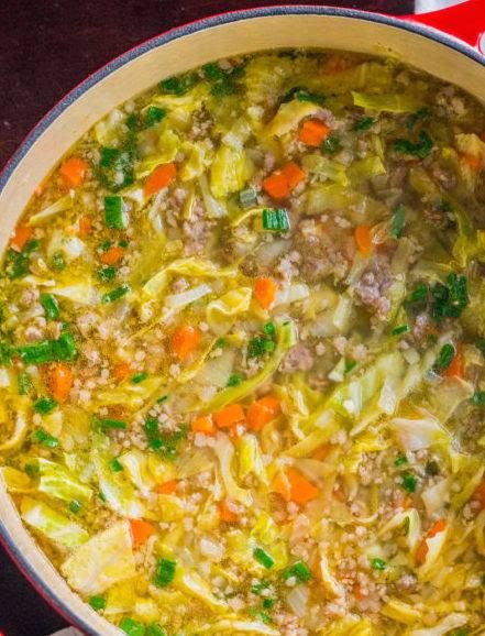 Egg Roll Soup: All the Flavor, None of the Work!