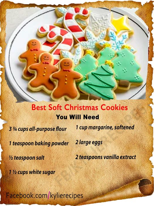 Embrace the Festive Spirit with Soft Christmas Cookies