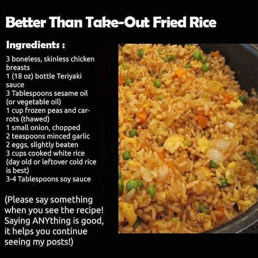 Better Than Take-Out Fried Rice