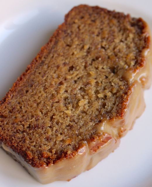 Salted Caramel Banana Bread