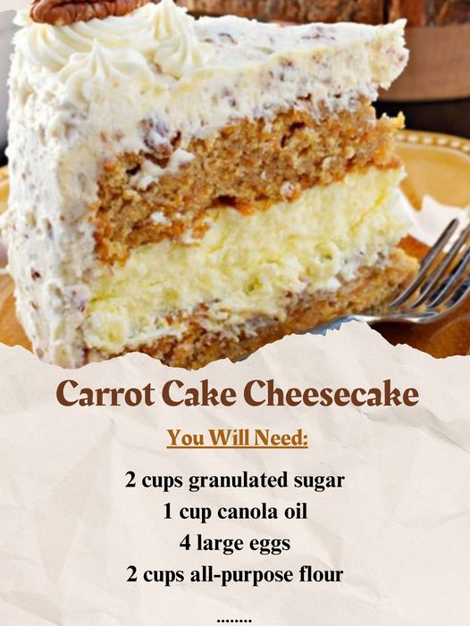 Carrot Cake Cheesecake: A Divine Dessert Fusion