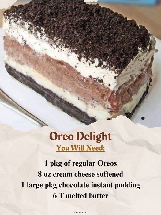 Oreo Delight: A Divine Dessert Experience