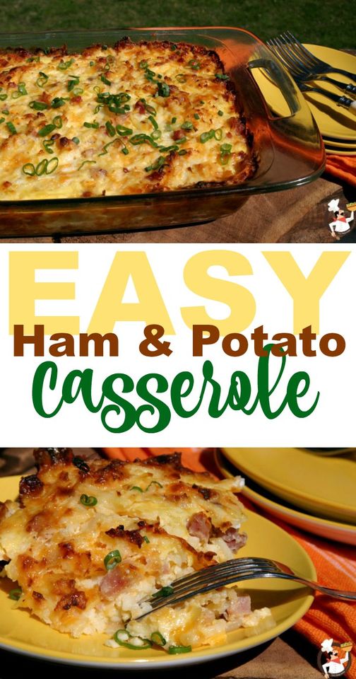 Easy and Delicious Ham and Potato Casserole