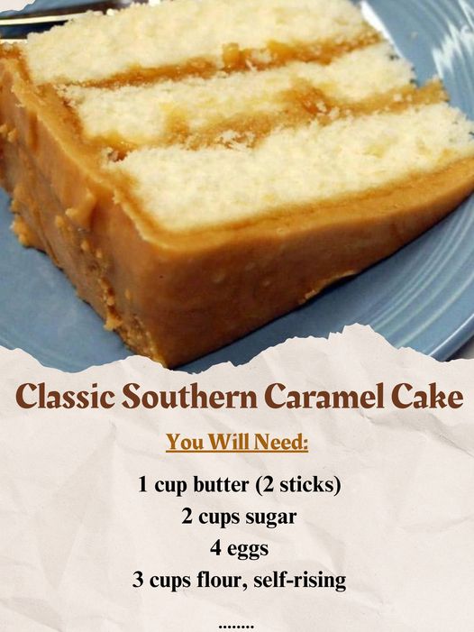 Southern Caramel Cake: A Sweet Slice of Southern Tradition