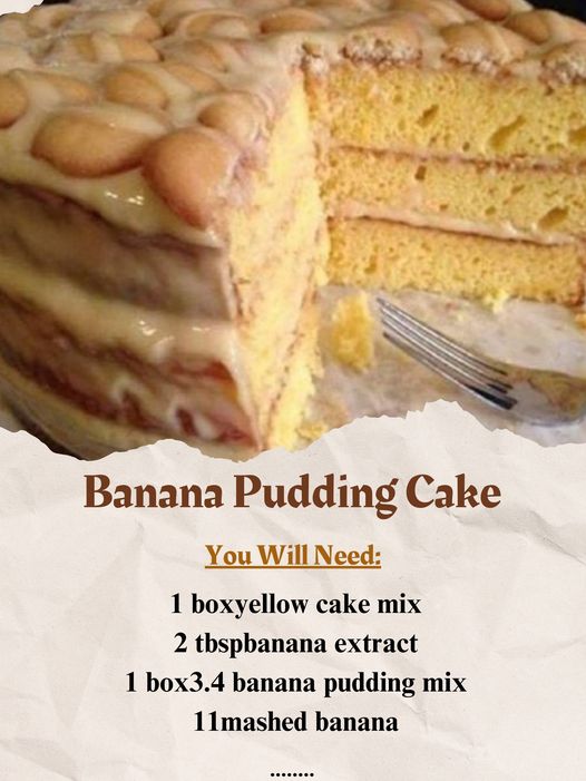 Delightful Banana Pudding Cake: A Sweet Symphony of Flavor