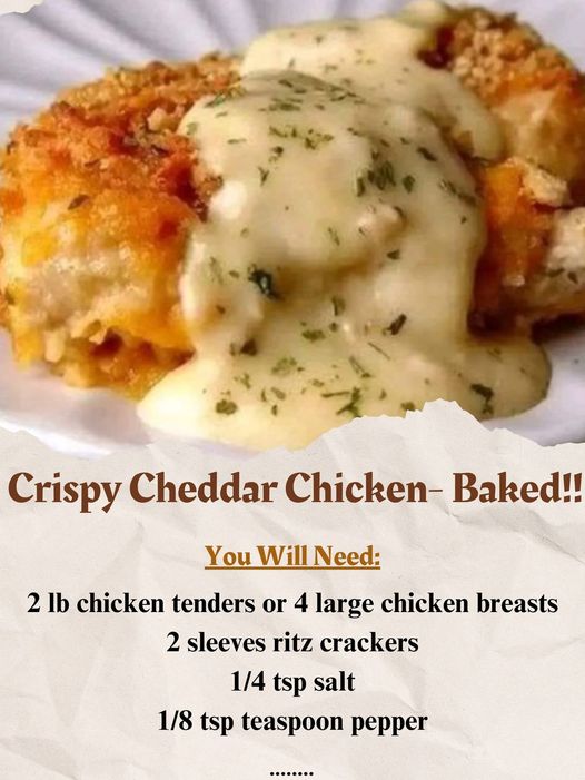 Crispy Cheddar Chicken – The Ultimate Cheesy Delight!