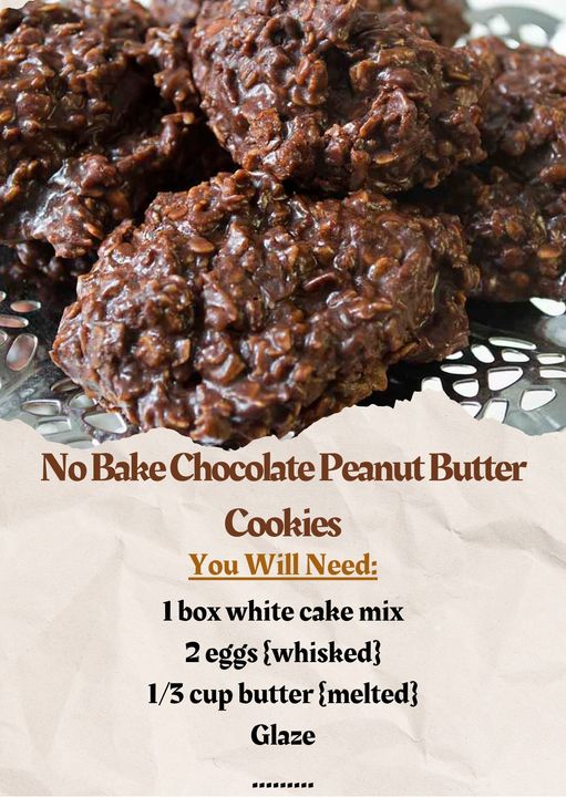 No-Bake Chocolate Peanut Butter Cookies: A Sweet Shortcut to Satisfaction