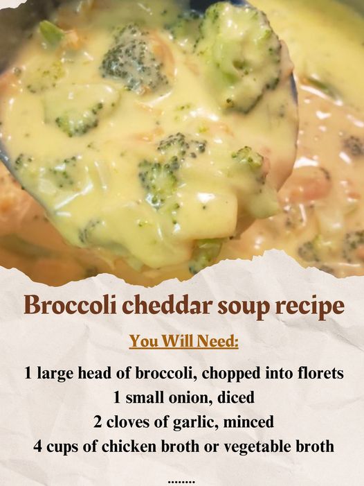 Comforting and Creamy: Broccoli Cheddar Soup Recipe