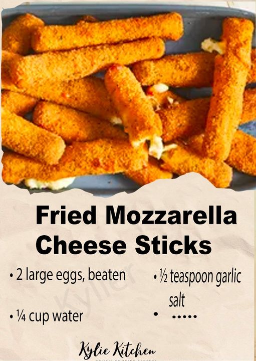 Irresistible Homemade Mozzarella Sticks: A Perfect Appetizer