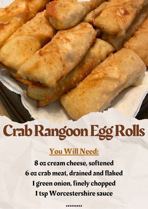 Irresistible Crab Rangoon Egg Rolls: A Game Night Favorite