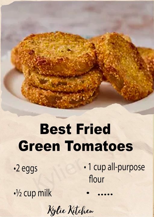 Crispy Delights: The Art of Making Fried Green Tomatoes