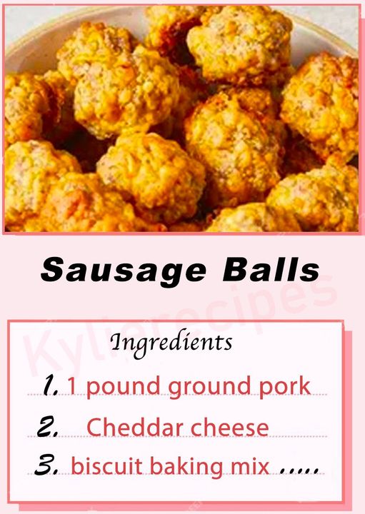 Sausage and Cheese Biscuit Balls: A Crowd-Pleasing Comfort Food