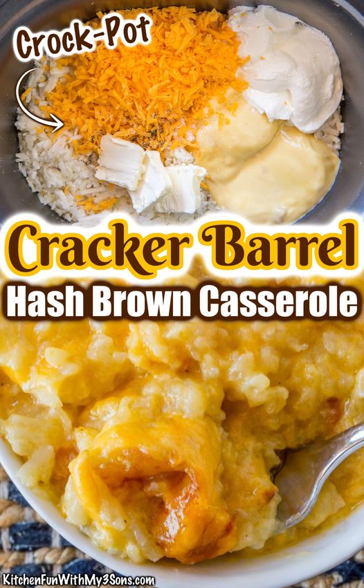 Easy Crockpot Hashbrown Breakfast Casserole