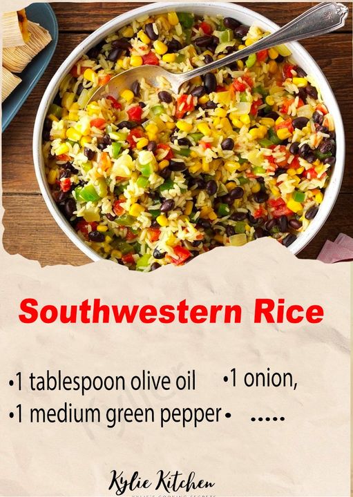 Southwest-Inspired Rice and Beans: A Flavorful Fiesta for Your Taste Buds