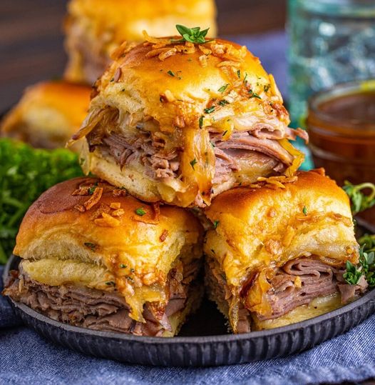 French Dip Sliders for a Crowd!