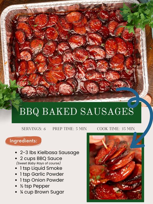 Baked BBQ Sausages – A Deliciously Easy Recipe