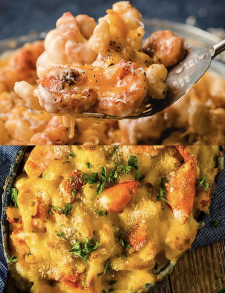 Luxurious Lobster, Crab, and Shrimp Macaroni and Cheese: A Seafood Lover’s Dream