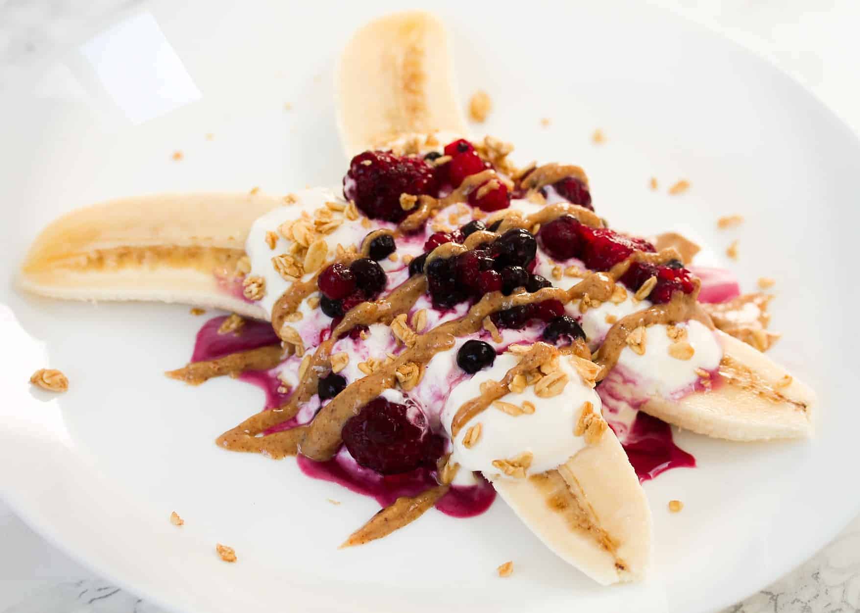 A Healthy Twist on the Classic Banana Split