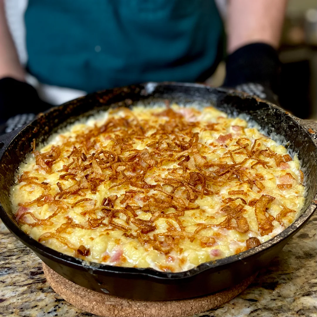 Homemade Spaetzle with Cheese and Crispy Onions: A Delightful Culinary Adventure