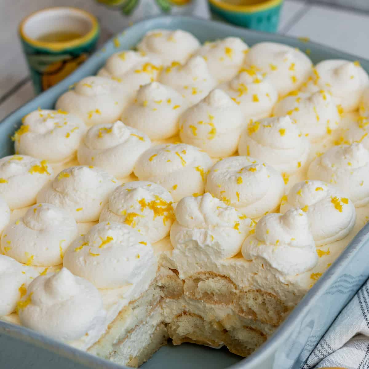 Delightful Limoncello Tiramisu: A Citrusy Twist to the Classic Italian Dessert!