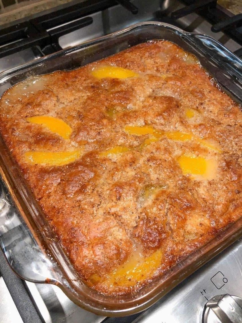 Old School Peach Cobbler Recipe