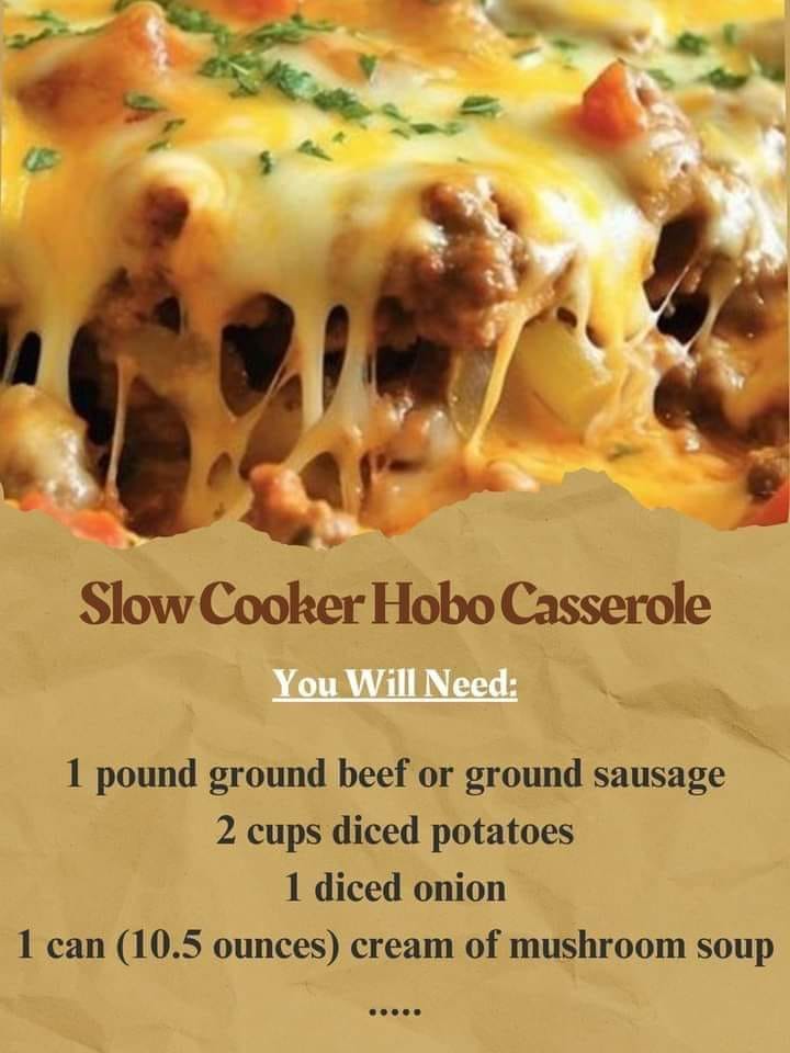 Slow Cooker Hobo Casserole