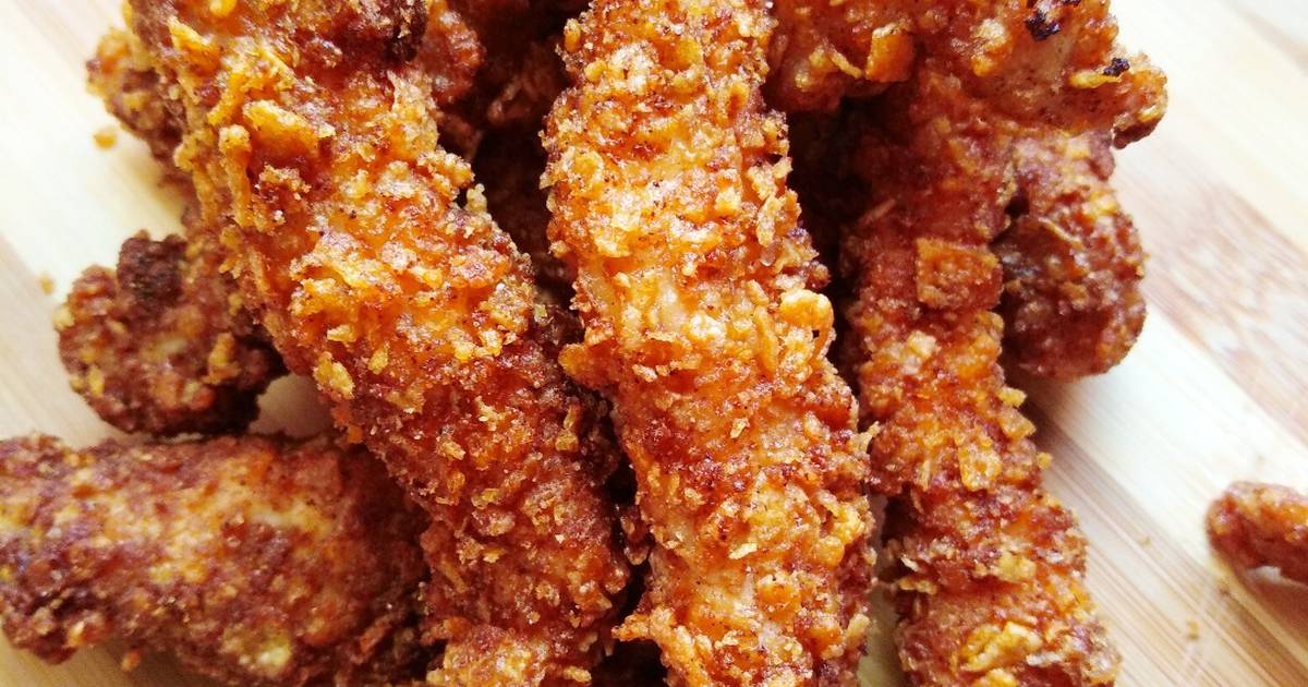 Easy and Delicious Crispy Chicken Strips