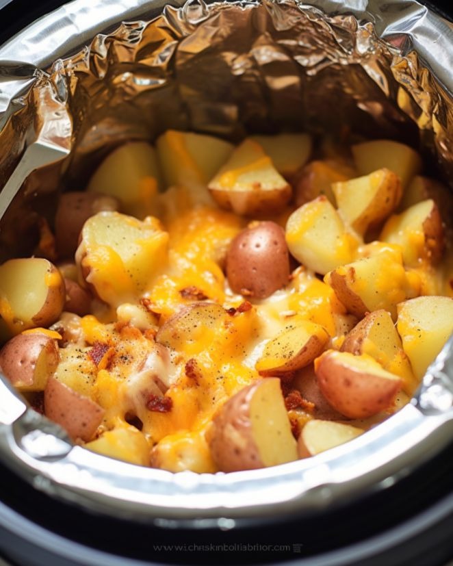 Slow Cooker Cheesy Potatoes: The Perfect Comfort Food Dish