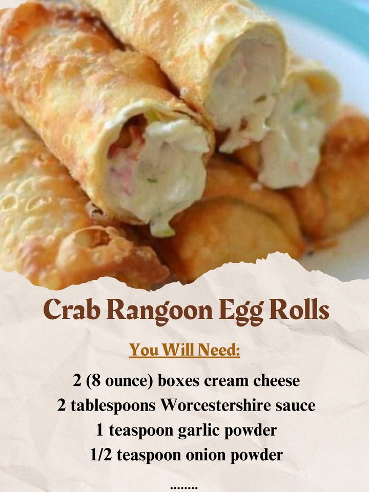 Crab Rangoon Egg Rolls: A Delicious and Easy-to-Make Treat!