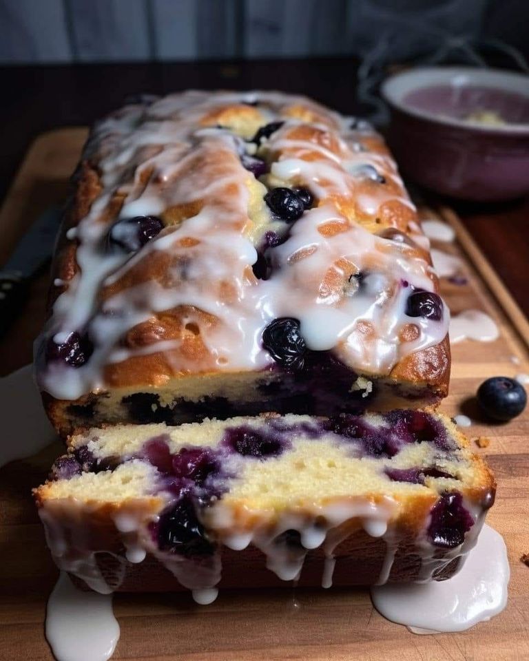 Lemon Blueberry Loaf Recipe