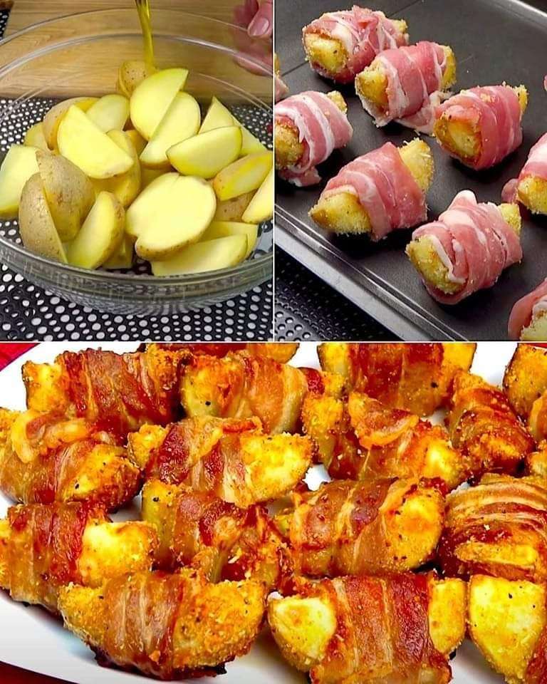 Bacon-wrapped Potato Bites: A Tasty Delight for Every Occasion