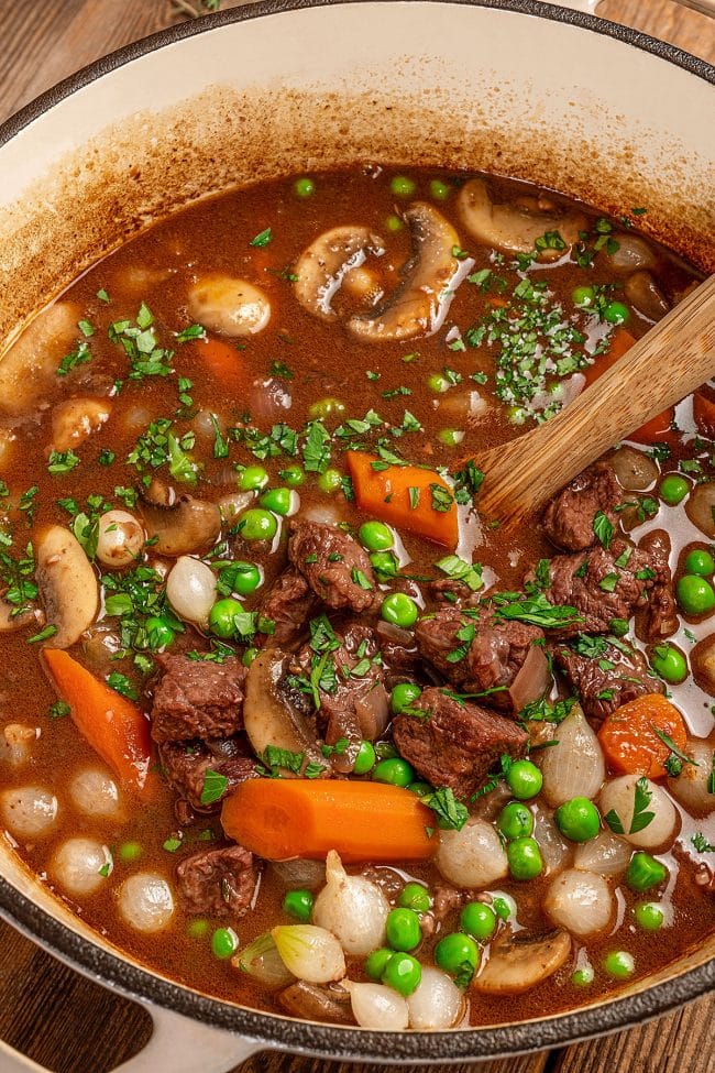 The Best Beef Stew with Red Wine