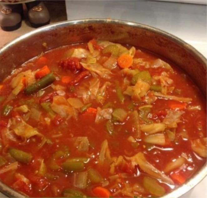 Fat Burning Veggie Soup Recipe