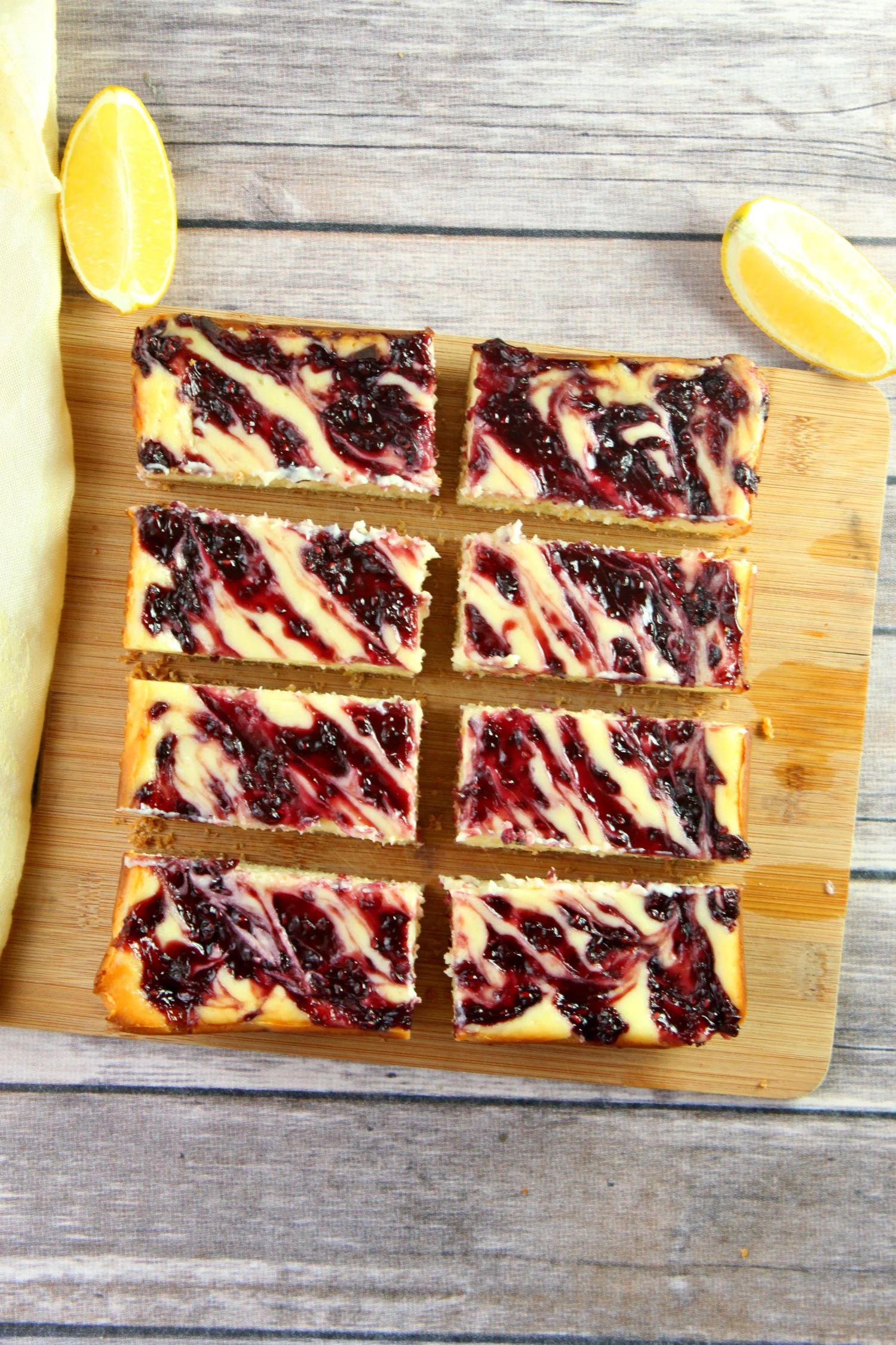 Lemon Raspberry Cheesecake Bars