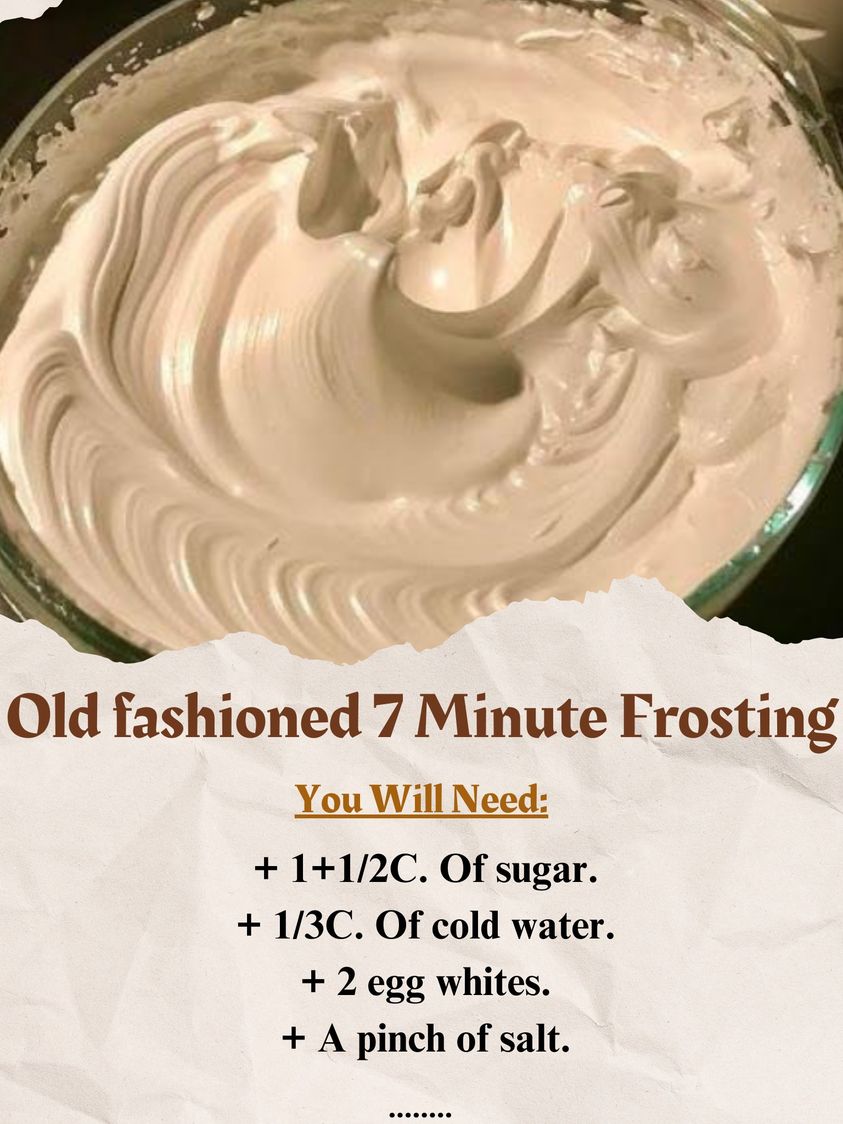 The Perfect Old-Fashioned 7 Minute Frosting for Your Cakes