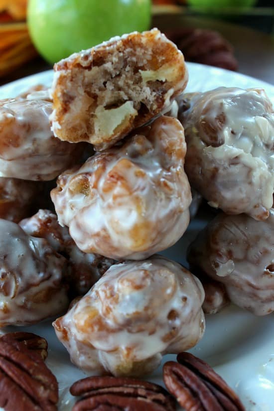 Delicious Apple Pecan Fritter Bites for Fall