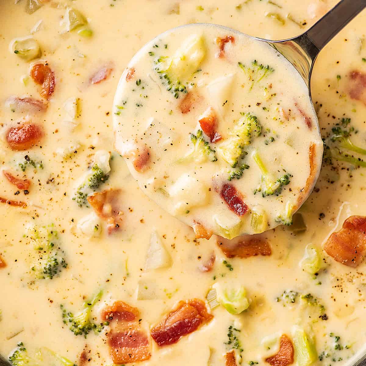 Broccoli Cheese and Potato Soup