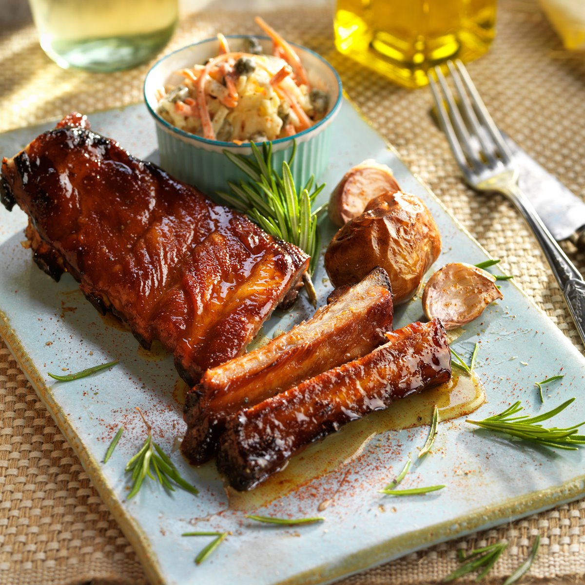 Honey Glazed Pork Ribs