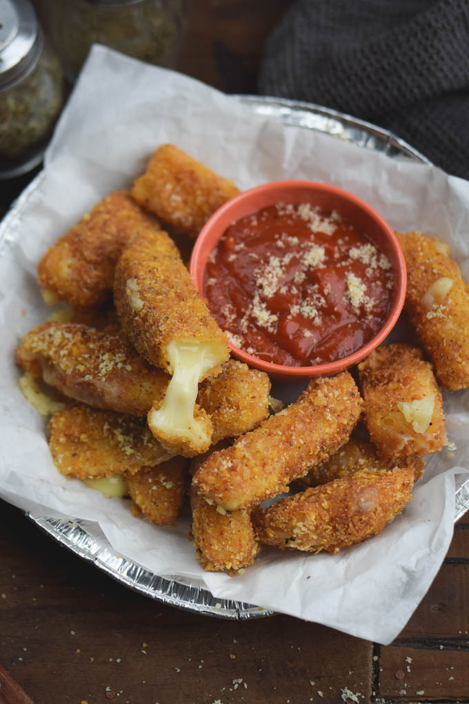 Savor the Crunch: Easy Homemade Fried Mozzarella Sticks